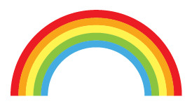 rainbow prop