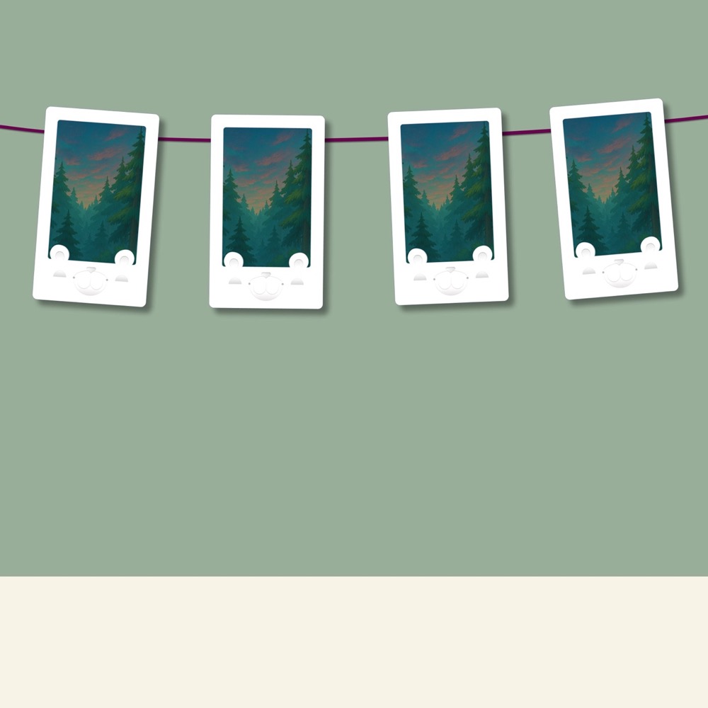 Instant Friends Bear Portrait Frame 4-pack, view 3