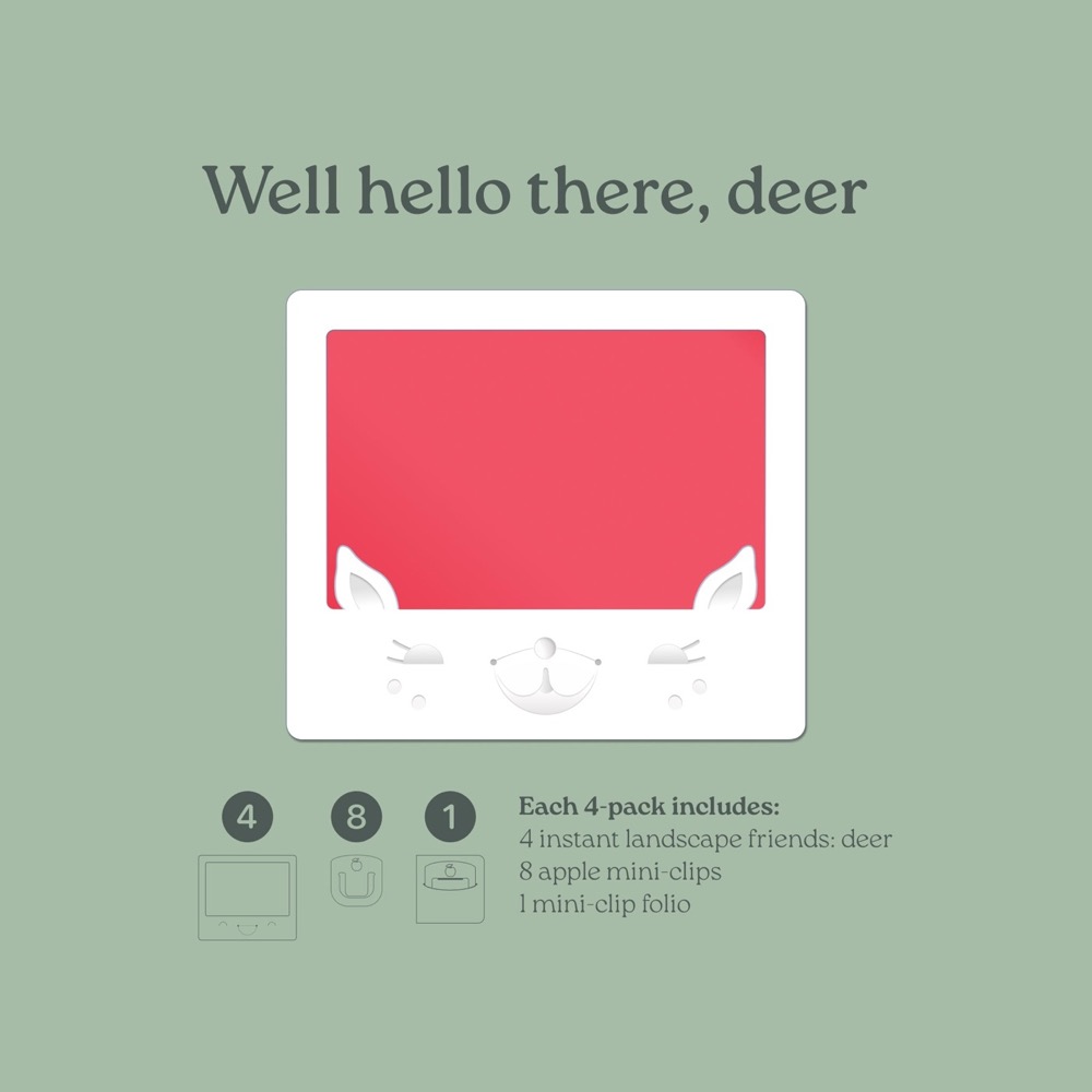 Instant Friends Deer Landscape Frame 4-pack, view 3