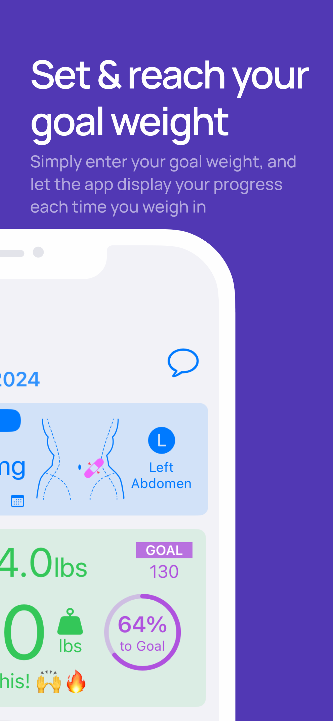 Set and reach your goal weight